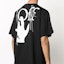Details for OFF-WHITE Baju T Lengan Pendek Cetakan Grafik Hitam OMAA038E20JER0011001