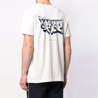 OFF-WHITE 圖案印花短袖T恤 白色 OMAA027R191850050288 Purchase OFF-WHITE 圖案印花短袖T恤 白色 OMAA027R191850050288