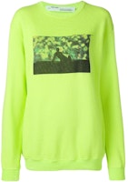 Off-White Graphic Sweatshirt Green/Black Off-White Graphic Sweatshirt Green/Black