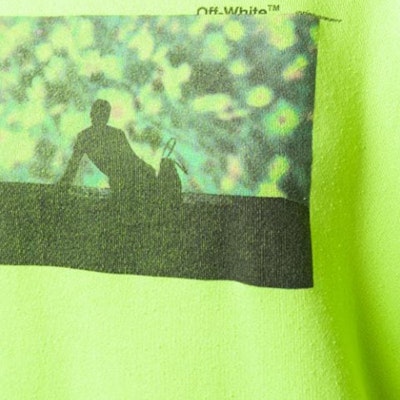Off-White Graphic Sweatshirt Green/Black Order Off-White Graphic Sweatshirt Green/Black