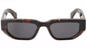 OFF-WHITE Greeley Square Sunglasses Havana/Dark Grey (OERI115S24PLA0016007-FR) OFF-WHITE Greeley Square Sunglasses Havana/Dark Grey (OERI115S24PLA0016007-FR)