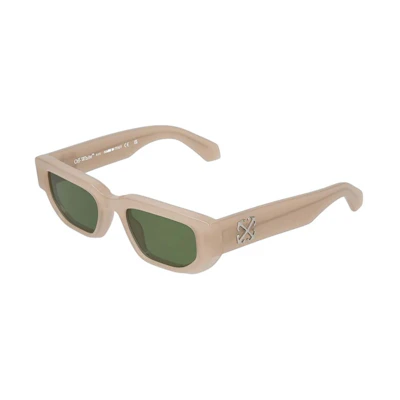 OFF-WHITE Greeley Sunglasses Beige (OERI115S24PLA0011755)