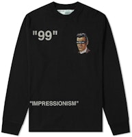 Off-White Green Man' Graphic Print L/S T-Shirt Black/Multicolor Off-White Green Man' Graphic Print L/S T-Shirt Black/Multicolor