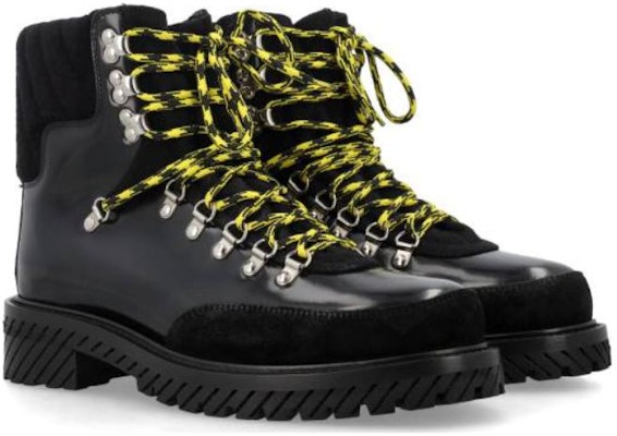 Off-White Gstaad Lace Up Boot Black OMID028F23LEA0011010 Lookbook Off-White Gstaad Lace Up Boot Black OMID028F23LEA0011010