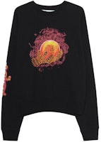 Off-White Hands and Planet Sweatshirt Black/Multicolor Off-White Hands and Planet Sweatshirt Black/Multicolor