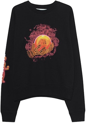 Off-White Hands and Planet Sweatshirt Black/Multicolor Buy Off-White Hands and Planet Sweatshirt Black/Multicolor