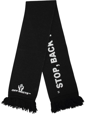 Off-White Hands Scarf (SS19) Black/White Order Off-White Hands Scarf (SS19) Black/White