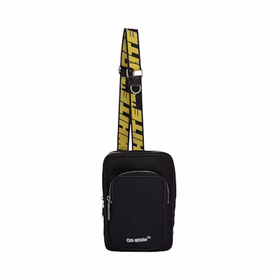 OFF-WHITE Hard Core Nylon Sling Bag Black/White