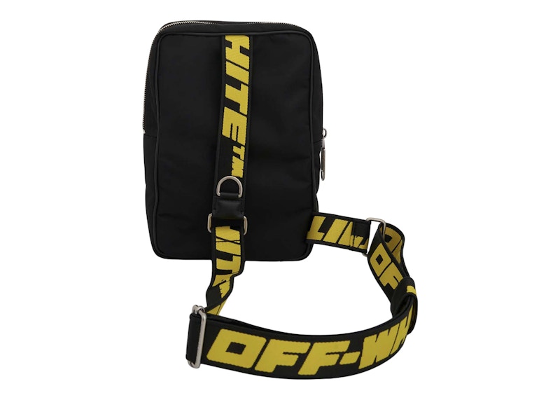 OFF-WHITE Hard Core Nylon Sling Bag Black/White 圖 2