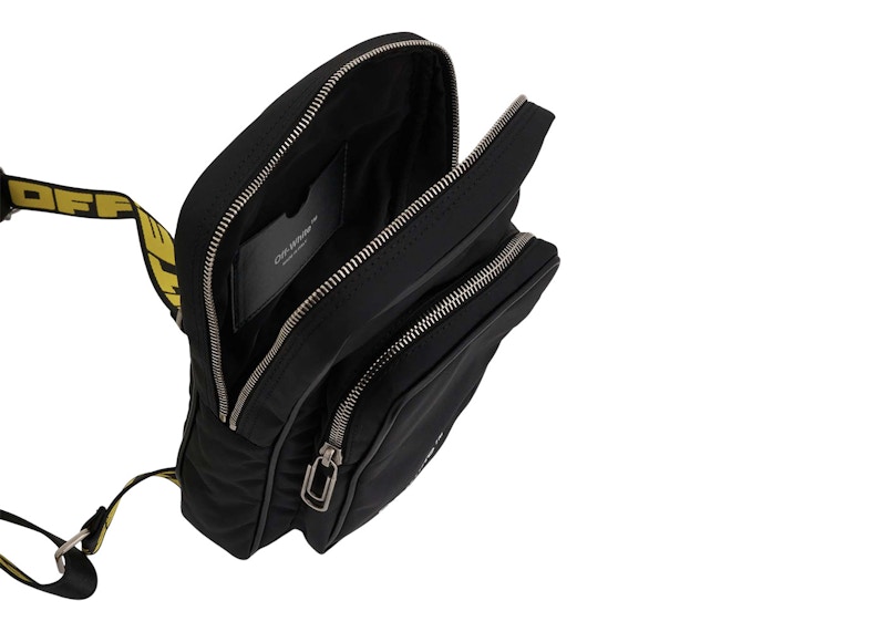OFF-WHITE Hard Core Nylon Sling Bag Black/White 圖 3