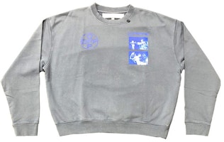 Off-White Hardcore Caravaggio Crewneck Indigo/Blue Off-White Hardcore Caravaggio Crewneck Indigo/Blue