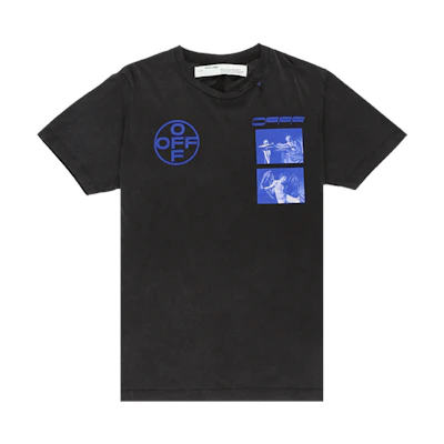 Off-White Hardcore Caravaggio T-shirt (FW 19) Black/Blue