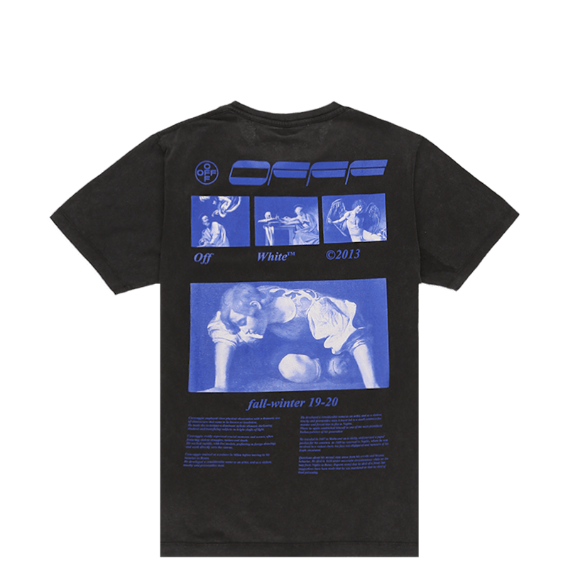 Off-White Hardcore Caravaggio T-shirt (FW 19) Black/Blue 圖 2