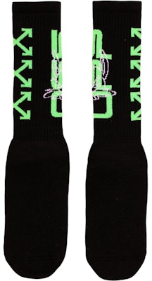 Off-White Harry The Bunny Socks Black/Green/White Buy Off-White Harry The Bunny Socks Black/Green/White