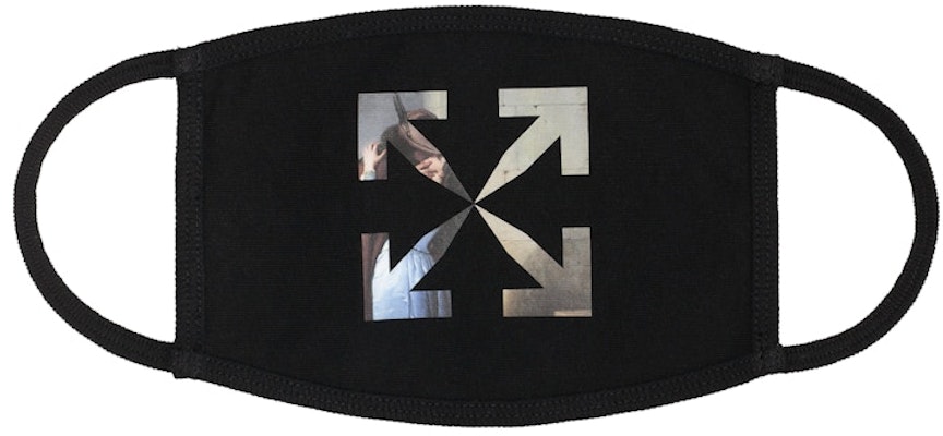 Off-White Hayez Print Face Mask Black Buy Off-White Hayez Print Face Mask Black
