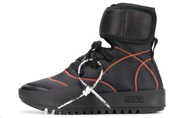 Off-White High-Top Sneakers 'Black'