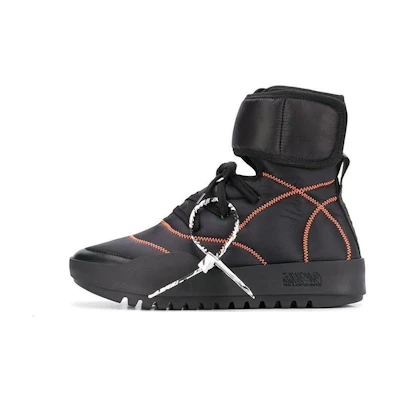 Off-White High-Top Sneakers 'Black'