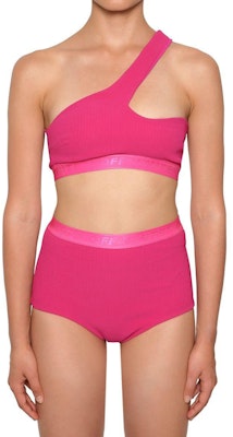 OFF-WHITE High-Waisted Bikini Set Magenta Pink OWFA005R19B850572800 Lookbook OFF-WHITE High-Waisted Bikini Set Magenta Pink OWFA005R19B850572800