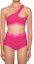 Lookbook OFF-WHITE High-Waisted Bikini Set Magenta Pink OWFA005R19B850572800