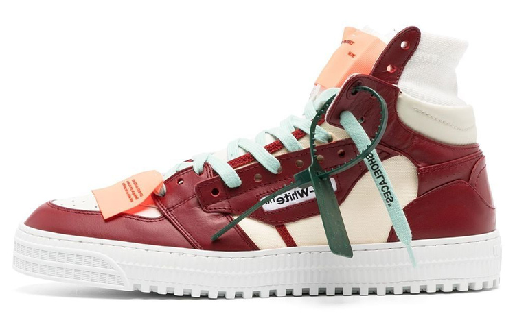 Off-White High 'Red Leather'
