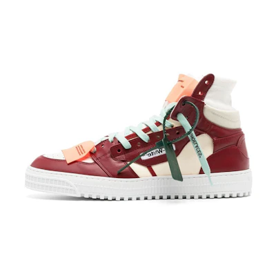 Off-White High 'Red Leather'