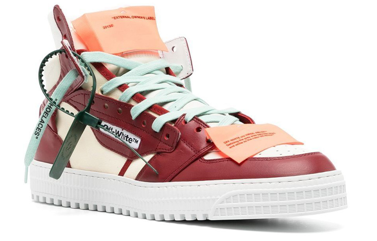 Off-White High 'Red Leather' 圖 2