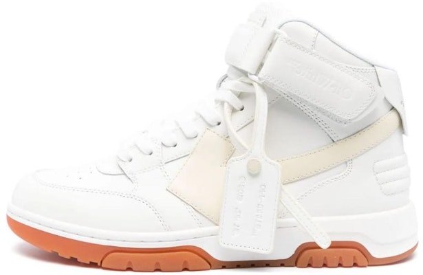 OFF-WHITE 小牛皮 舒適時尚 高幫 板鞋 男款 白色 Buy OFF-WHITE 小牛皮 舒適時尚 高幫 板鞋 男款 白色