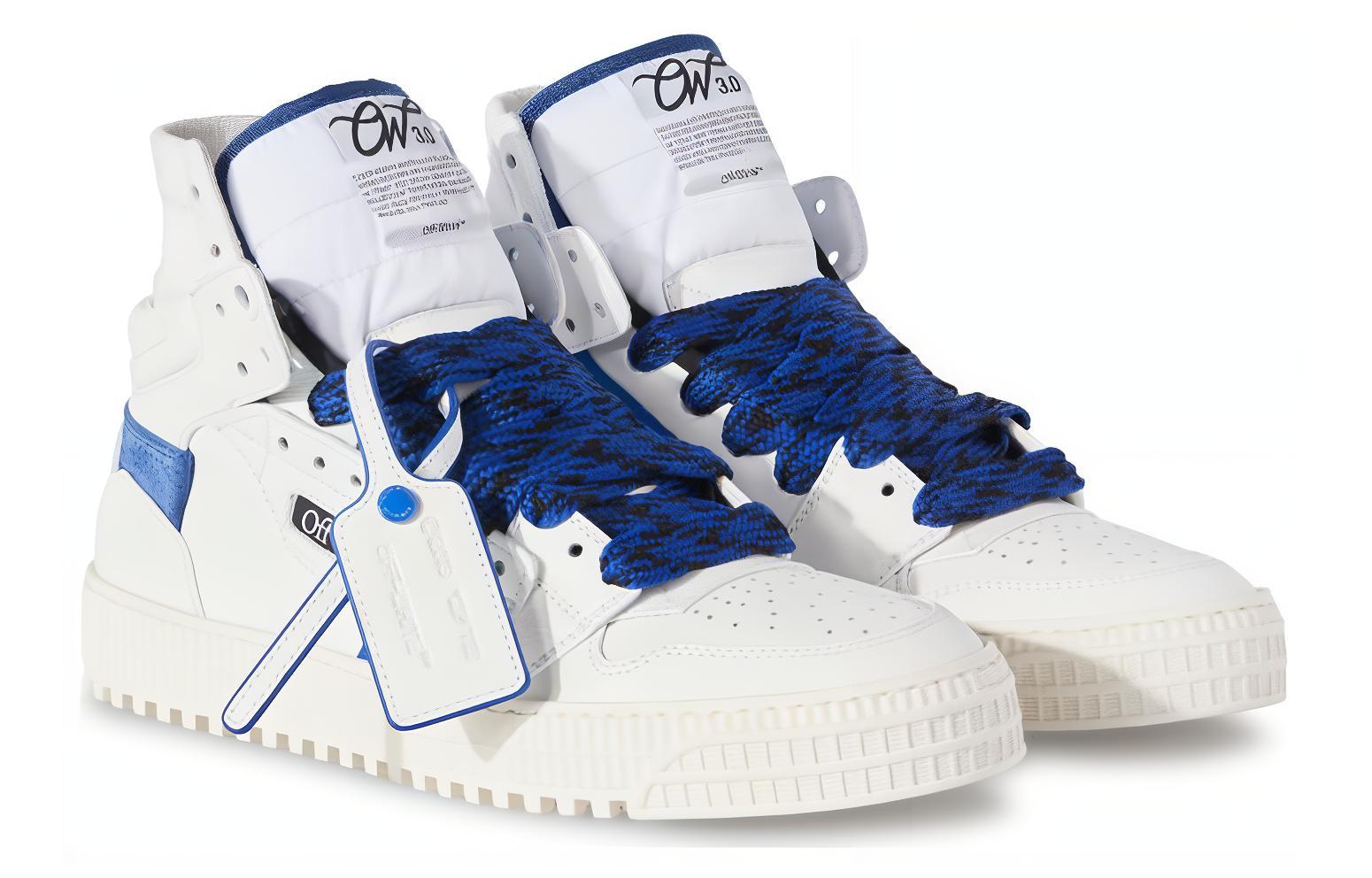 Off-White High Top 'Blue and White' 圖 3