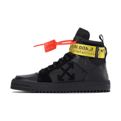 Off-White High Top Sneaker 'Black'