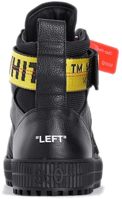 Off-White High Top Sneaker 'Black' OMIA102F18B040161010 Purchase Off-White High Top Sneaker 'Black' OMIA102F18B040161010