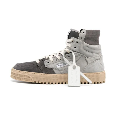 Off-White High Top Sneakers 'Grey'