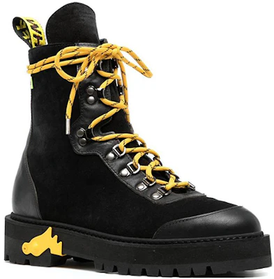 OFF-WHITE 皮革 圓頭舒適 短靴 男款 黑色 Order OFF-WHITE 皮革 圓頭舒適 短靴 男款 黑色