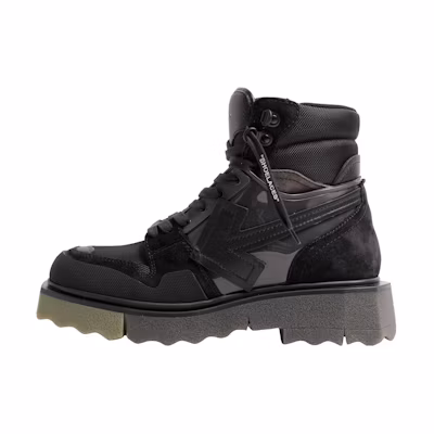 Off-White Hiking Sponge Sneakerboot 'Black Khaki'