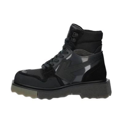 Off-White Hiking Sponge Sneakerboot Black Green