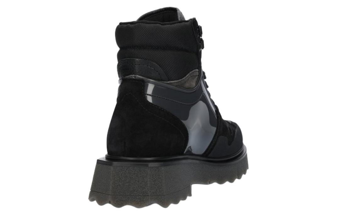 Off-White Hiking Sponge Sneakerboot Black Green 圖 3