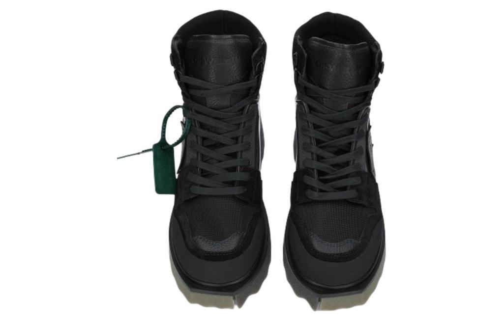 Off-White Hiking Sponge Sneakerboot Black Green 圖 4