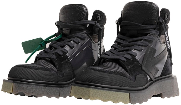 Off-White Hiking Sponge Sneakerboot Hitam OMIA228F22LEA0011063 Lookbook Off-White Hiking Sponge Sneakerboot Hitam OMIA228F22LEA0011063