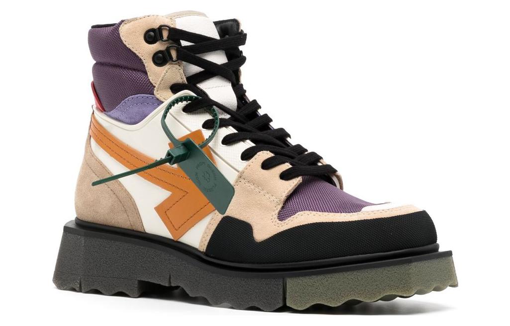 Order Off-White Hiking Sponge Sneakerboot Warna-warni OMIA228S23LEA0011737