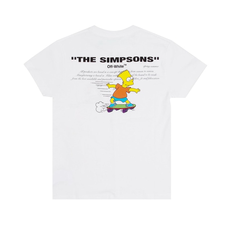 Off-White Homer And Bart Tee White 圖 2