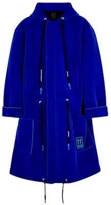 Off-White 連帽派克大衣 鈷藍色 Buy Off-White 連帽派克大衣 鈷藍色