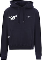 Off-White Ice man Graphic Print Hoodie Black/Multicolor Off-White Ice man Graphic Print Hoodie Black/Multicolor