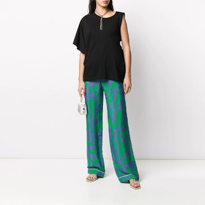 Off-White Illusion Pajama Pants Blue Order Off-White Illusion Pajama Pants Blue