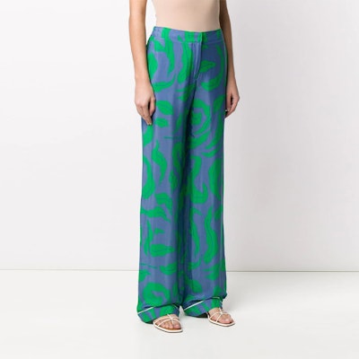 Off-White Illusion Pajama Pants Blue Shop Off-White Illusion Pajama Pants Blue