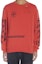 Buy Off-White Impressionism' Diag Stencil Sweatshirt Red/Black