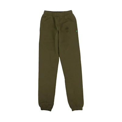 Off-White Impressionism Back Print Sweatpants Olive