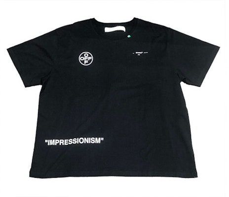 오프 화이트 인상파 사선 스텐실 티셔츠 (블랙/화이트)
Buy 오프 화이트 인상파 사선 스텐실 티셔츠 (블랙/화이트)