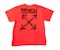 Off-White Impressionism Diagonal Stencil Tee Red