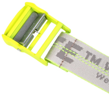 Off-White Industrial Belt (SS19) Fluo Yellow Order Off-White Industrial Belt (SS19) Fluo Yellow