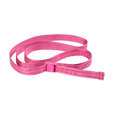 Off-White Industrial Belt (SS19) Fuchsia