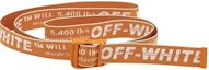 Buy Off-White Industrial Belt (SS19) Orange/White